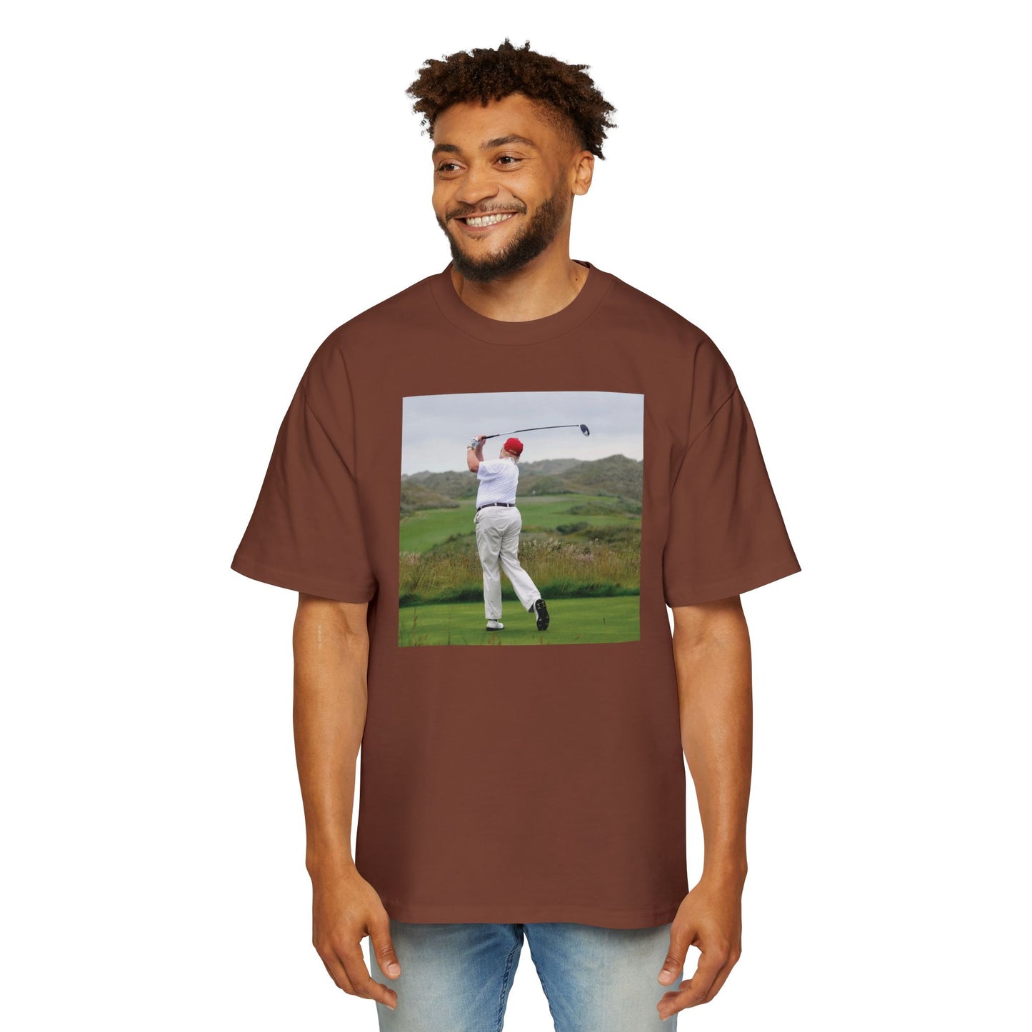 Trump Backswing Oversized T