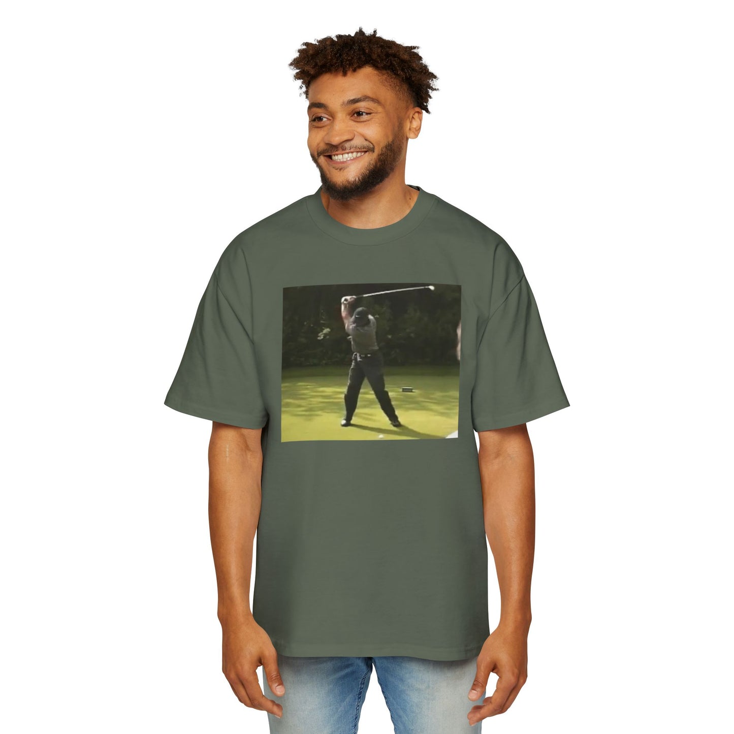 Tiger Backswing Oversized T