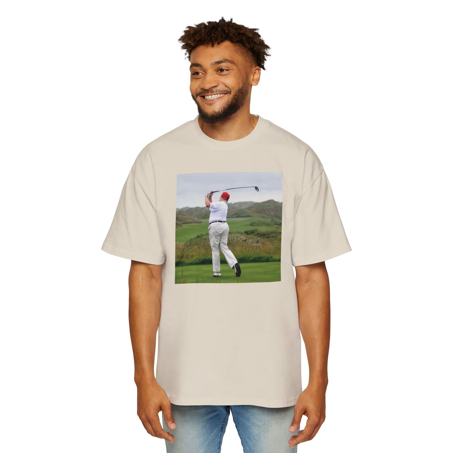 Trump Backswing Oversized T