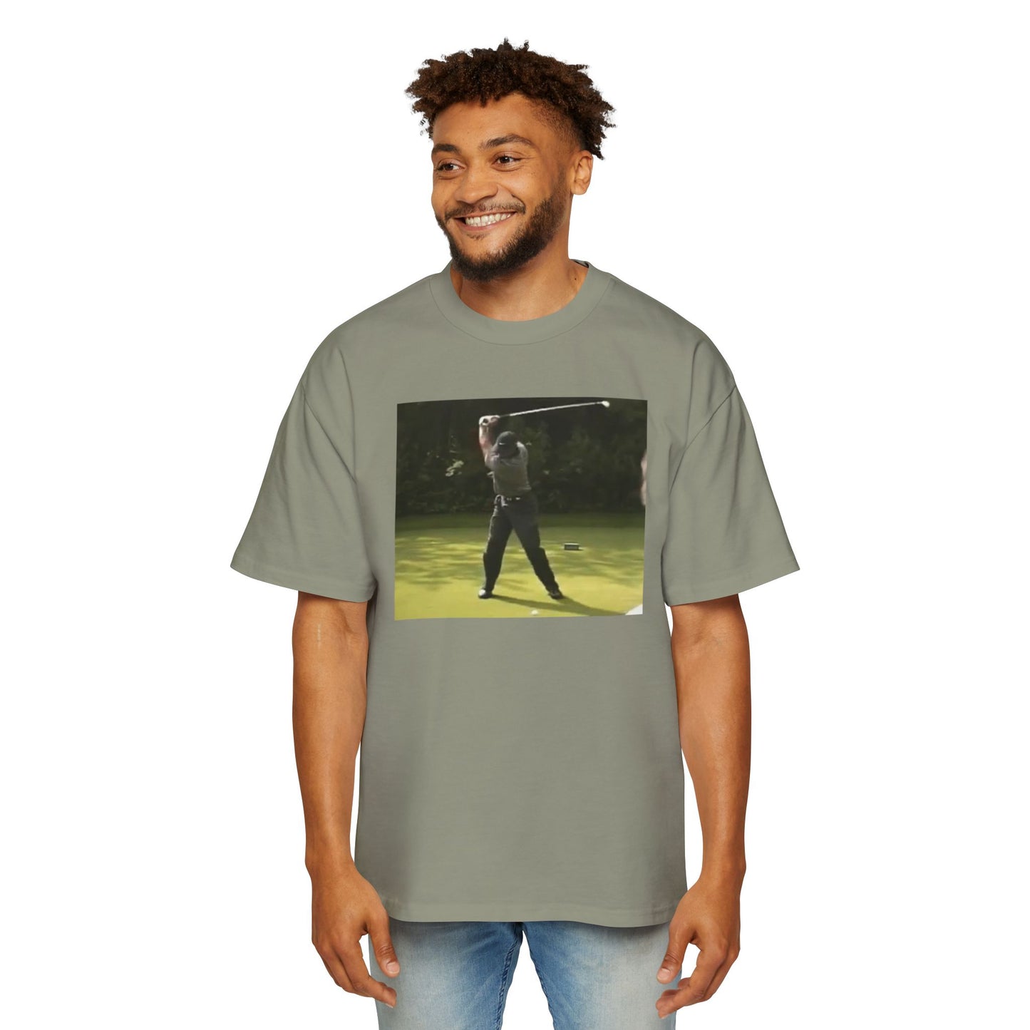 Tiger Backswing Oversized T