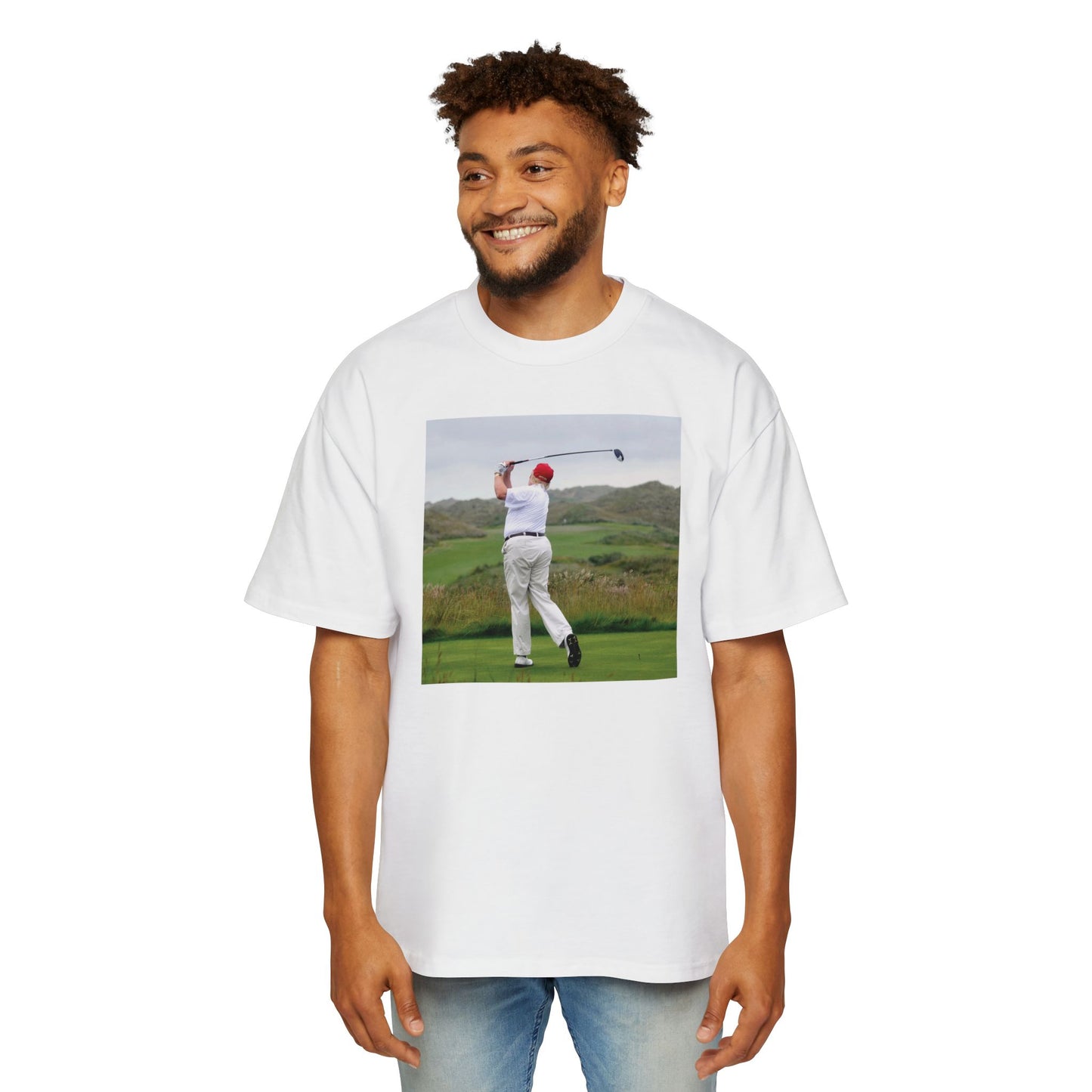 Trump Backswing Oversized T