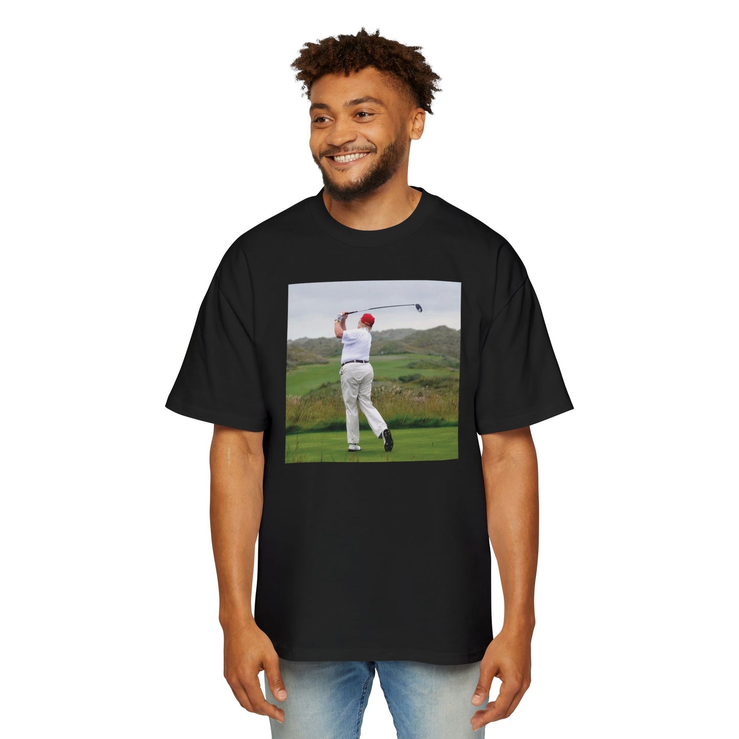 Trump Backswing Oversized T