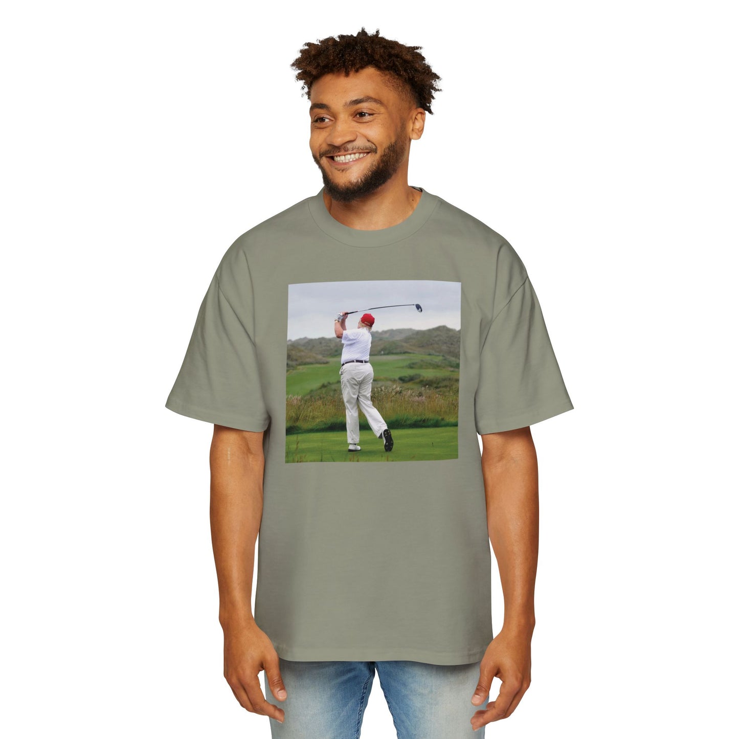 Trump Backswing Oversized T