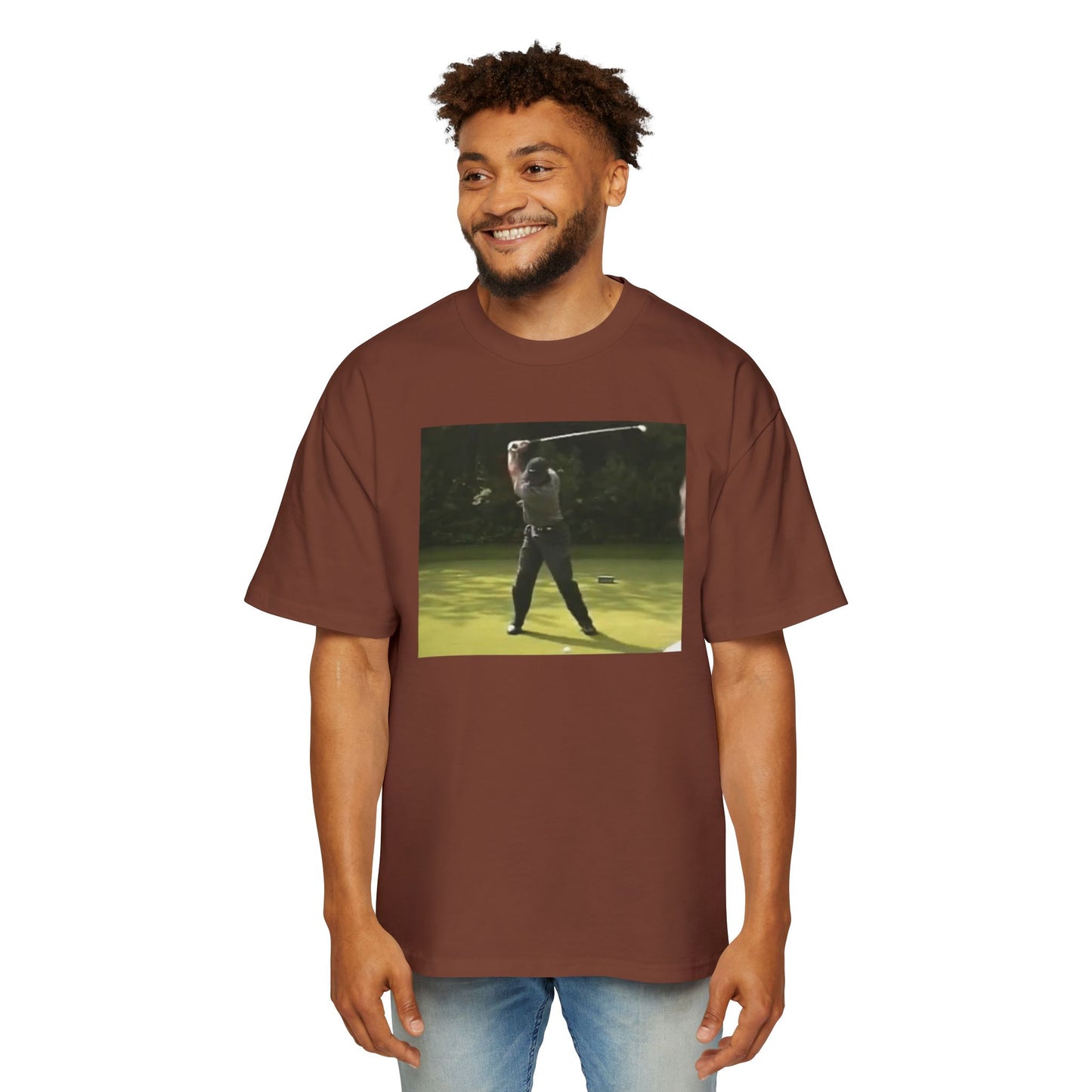 Tiger Backswing Oversized T