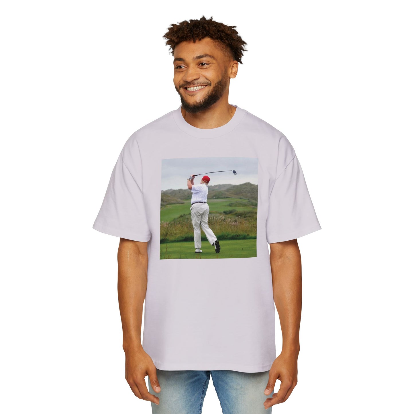 Trump Backswing Oversized T